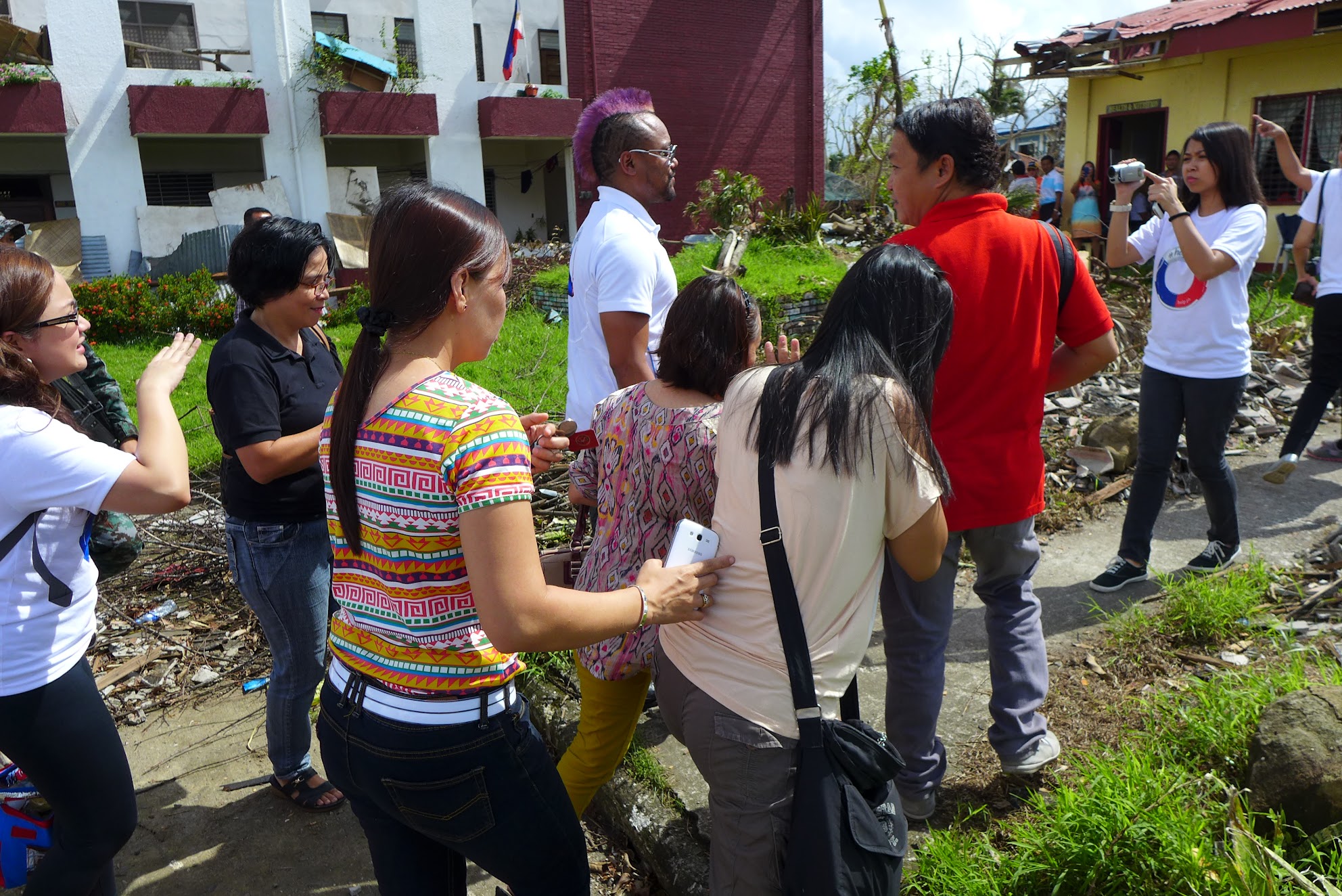 Standing with Families After Typhoon Haiyan - Eastern Visayas, Philippines